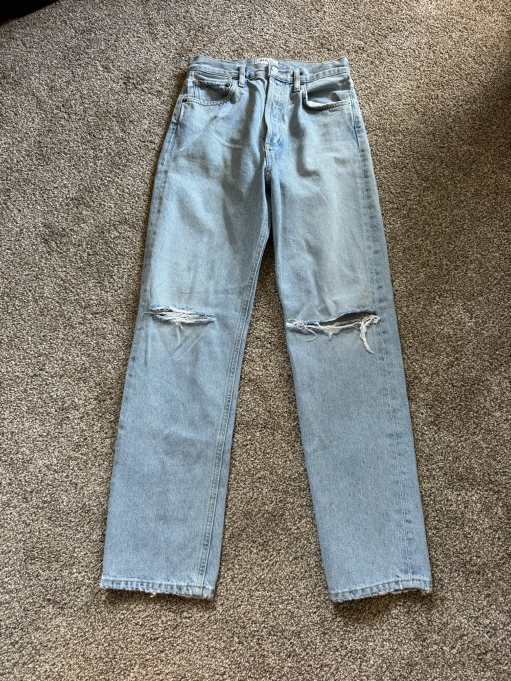 AGOLDE 90s High Waist Straight Jeans